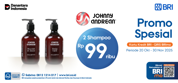 Promo Spesial Johnny Andrean Shampoo