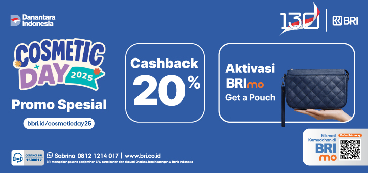 Promo Spesial BRI Cosmetic Day 2025
