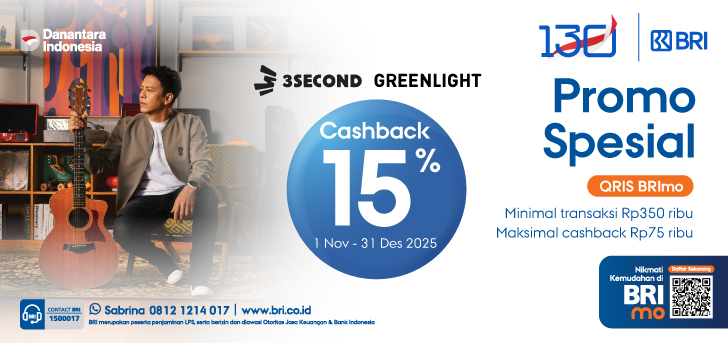 Promo Spesial 3Second & Greenlight