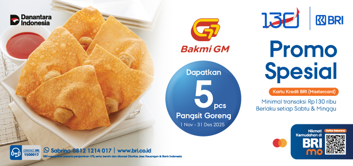 Promo Spesial Bakmi GM Weekend