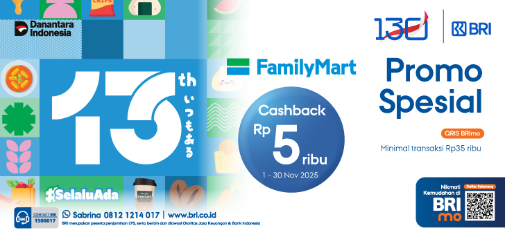 Promo Spesial Family Mart Anniversary