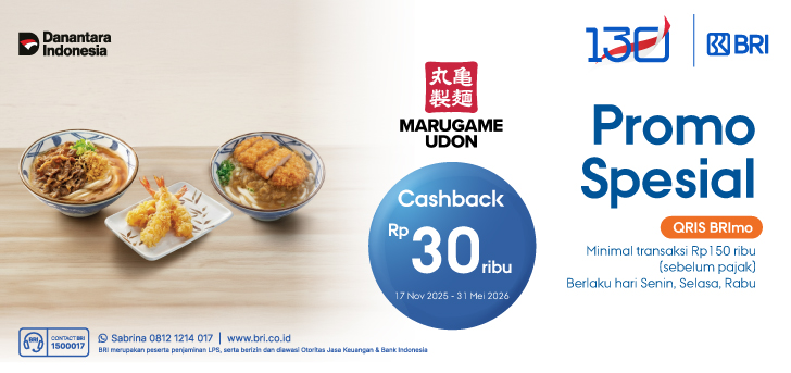Promo Spesial Marugame Udon