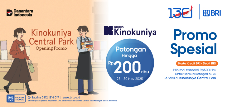 Promo Spesial Kinokuniya Opening Promo