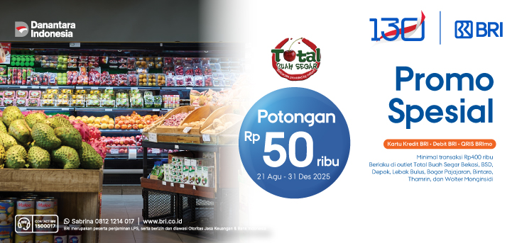 Promo Spesial Total Buah