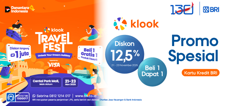 Promo Spesial Klook Travel Fest