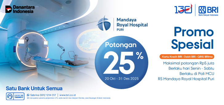 Promo Spesial  RS Mandaya Royal Hospital (MCU)