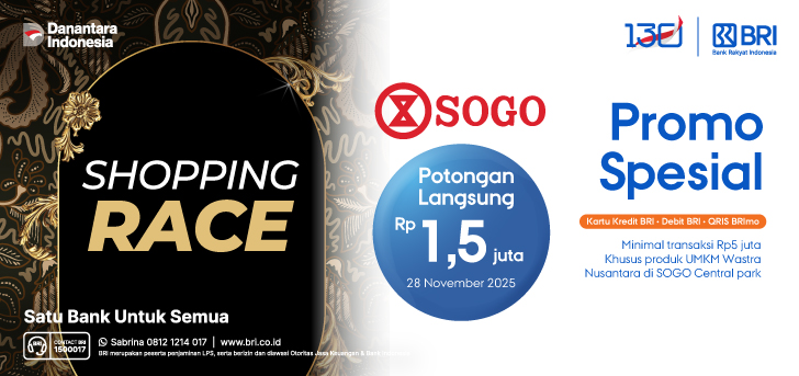 Promo Spesial Sogo Flash Sale