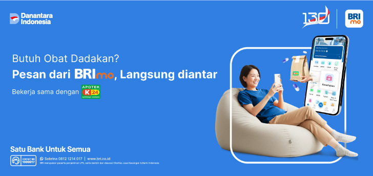 Mudahnya Beli Obat Pakai BRImo