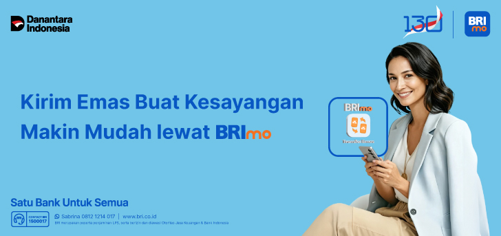 Transfer Emas Pakai BRImo — Investasi Jadi Semudah Mengirim Pesan