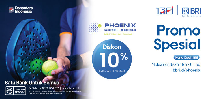 Promo Spesial Phoenix Padel Arena