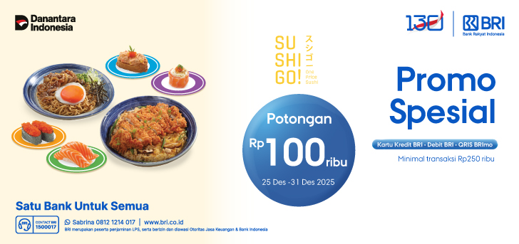 Promo Spesial Sushi Go