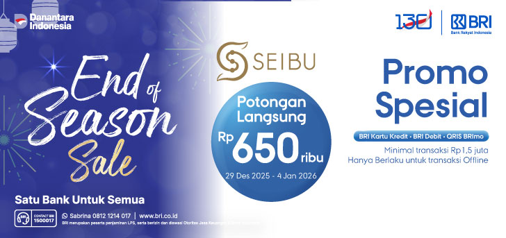 Promo Spesial Seibu End Of Season Sale