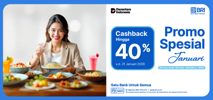 Promo Spesial BRI di Seluruh Indonesia Periode Januari 2026