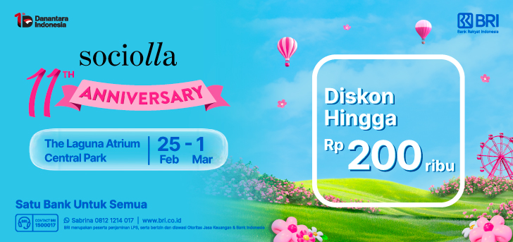 Promo Spesial BRI x Sociolla