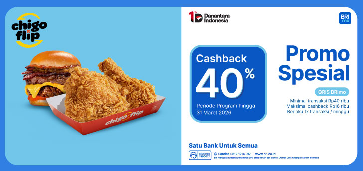 Promo Spesial Chigo x Flip