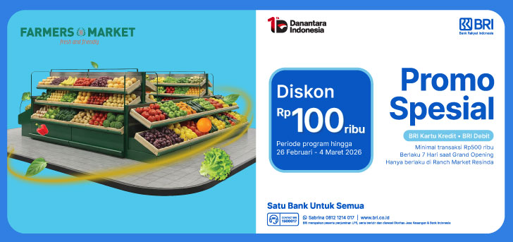 Promo Spesial Farmers Market Resinda