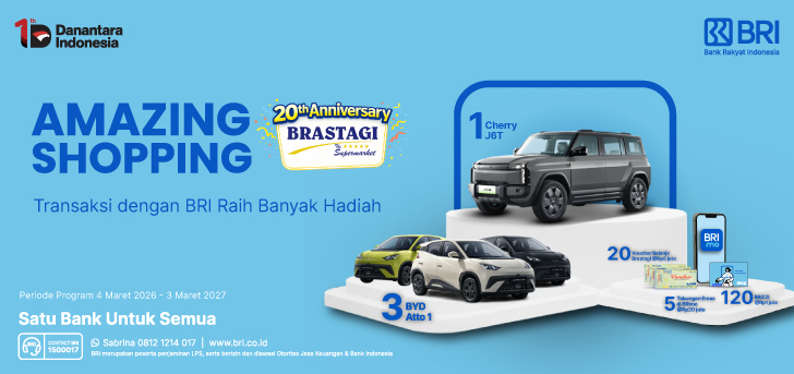 Amazing Shopping Anniversary 20 Tahun Brastagi Supermarket