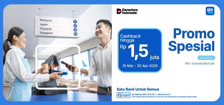 Transaksi di Luar Negeri Makin Mudah & Hemat Pakai QRIS di BRImo