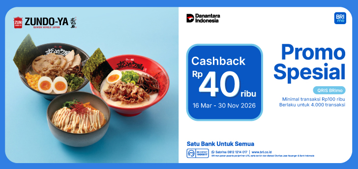 Promo Spesial ZUNDO-YA