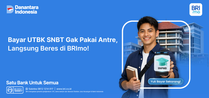 Cara Bayar UTBK SNBT pakai BRImo