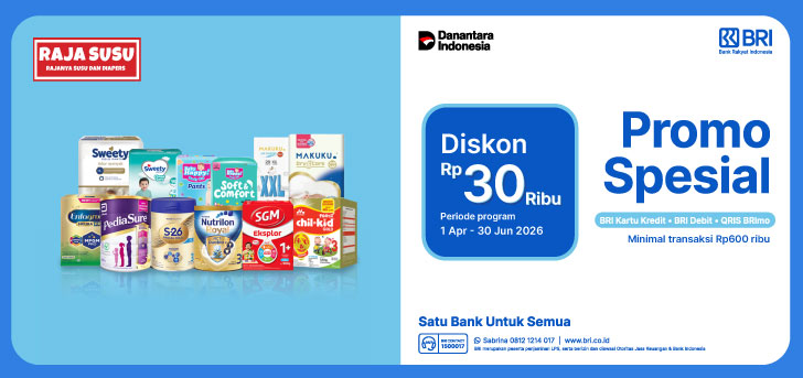 Promo Spesial BRI - Raja Susu