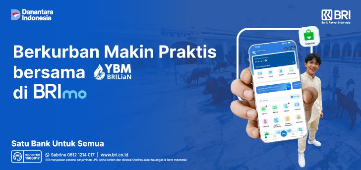 Mau Qurban? Pasti Lebih Mudah Pakai BRImo