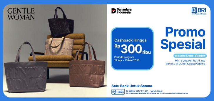 Promo Spesial BRI - Gentle Woman