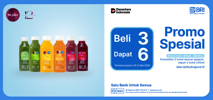 Promo Spesial BRI - Re.juve HUT 12th