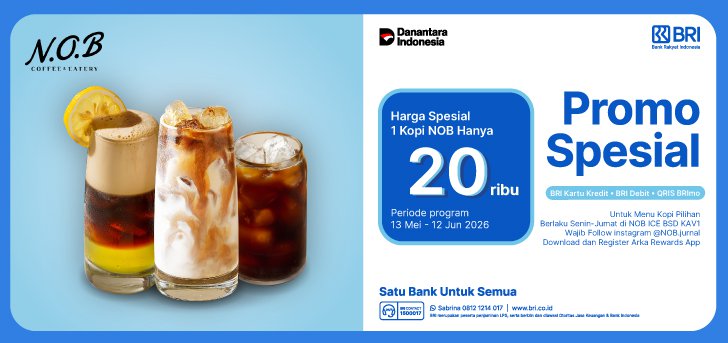 Promo Spesial BRI - NOB