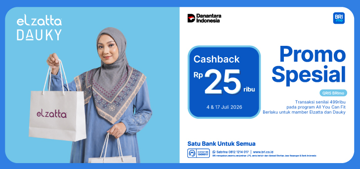 Promo Spesial BRI - Elzatta