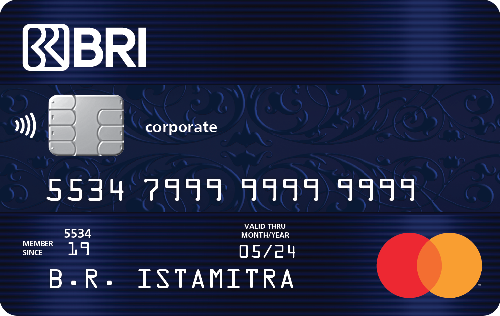 BRI Mastercard Corporate Card
