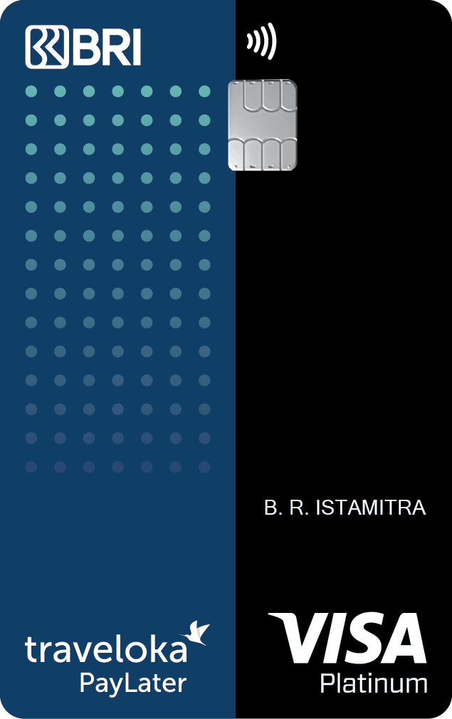 BRI Traveloka Paylater Card
